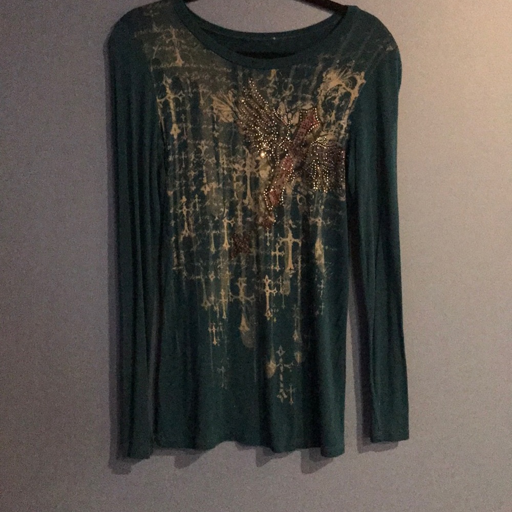 Vocal Western Brand Long Sleeve Tee